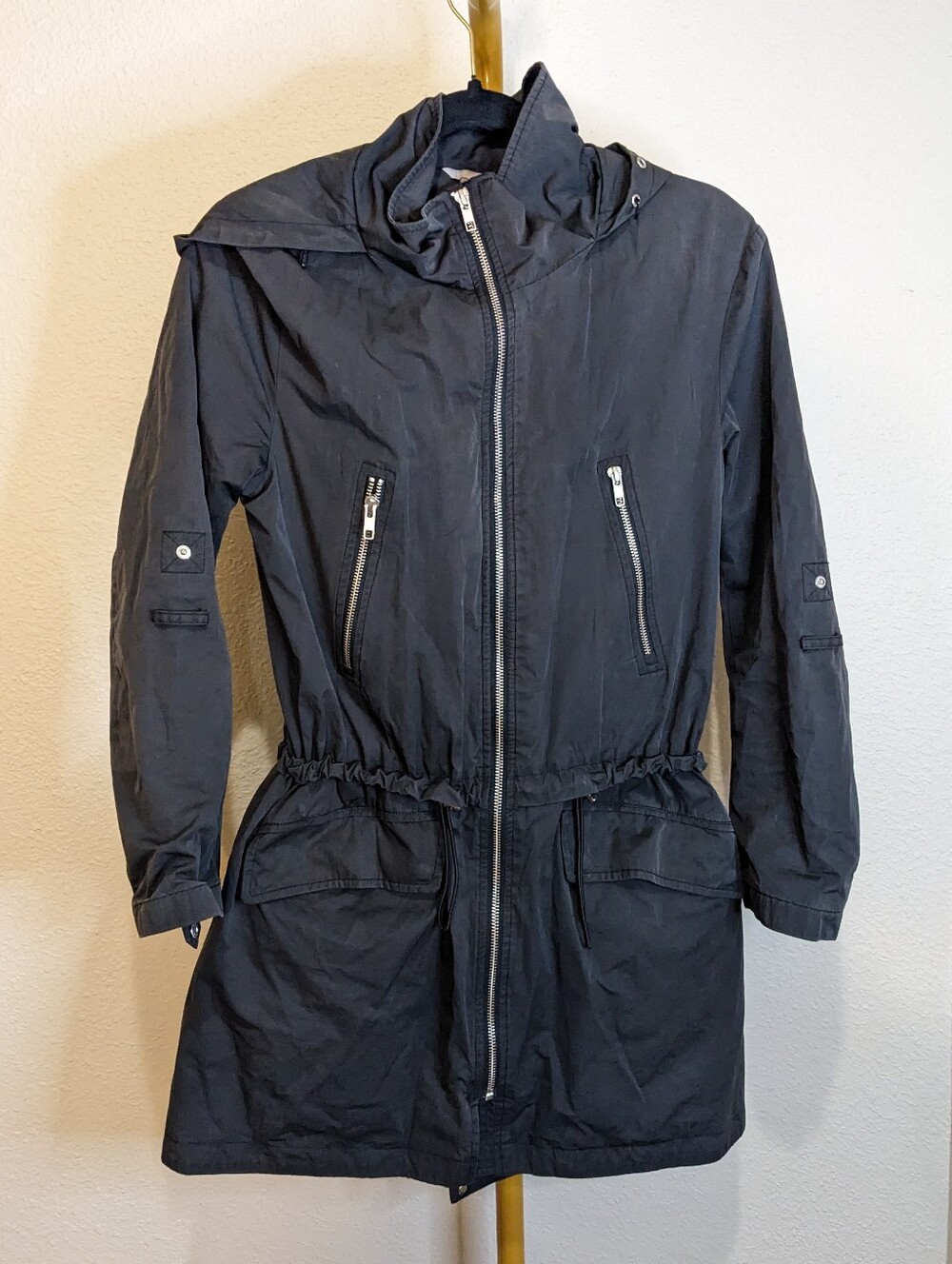 Soia & Kyo Rain Resistant Anorak Parka Jacket